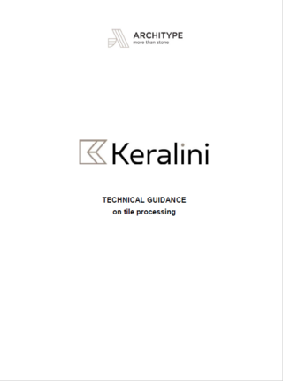 Keralini. Manual tehnic pentru prelucrarea plăcilor